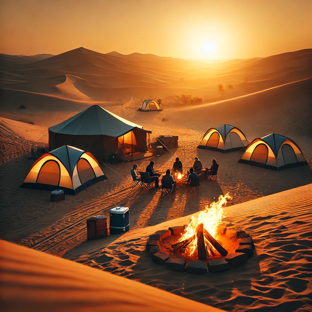 luxury desert camp Jaisalmer