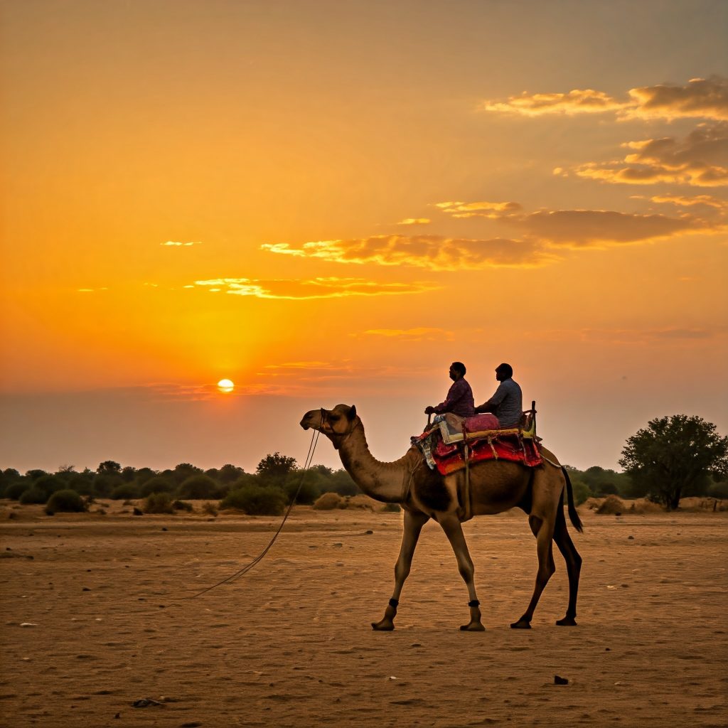 Jaisalmer camel safari price 
