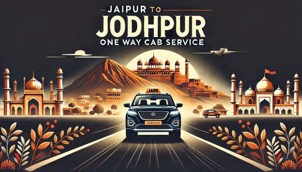 Jaipur To Jodhpur One Way Cab Service