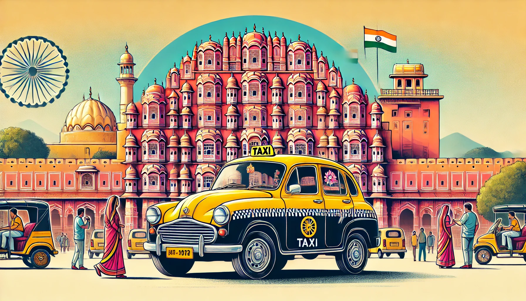 Taxi Service in Jaipur for Sightseeing