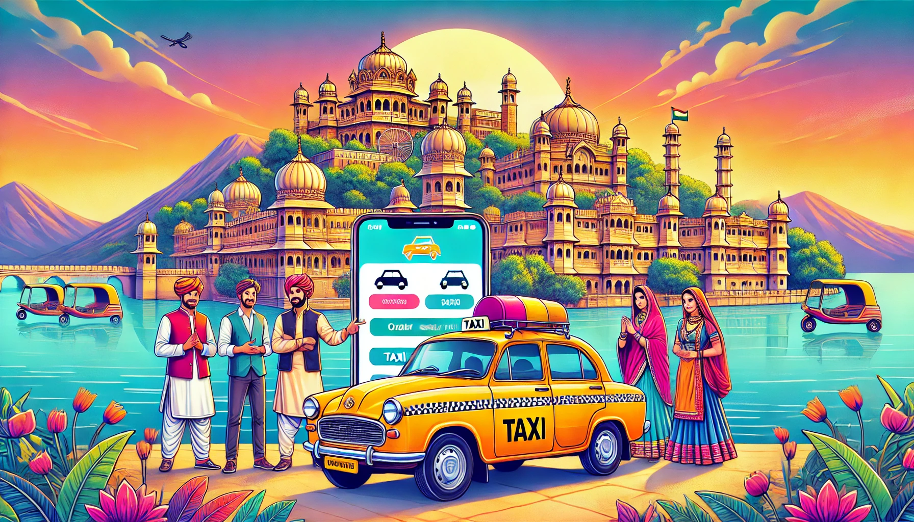 Udaipur taxi booking