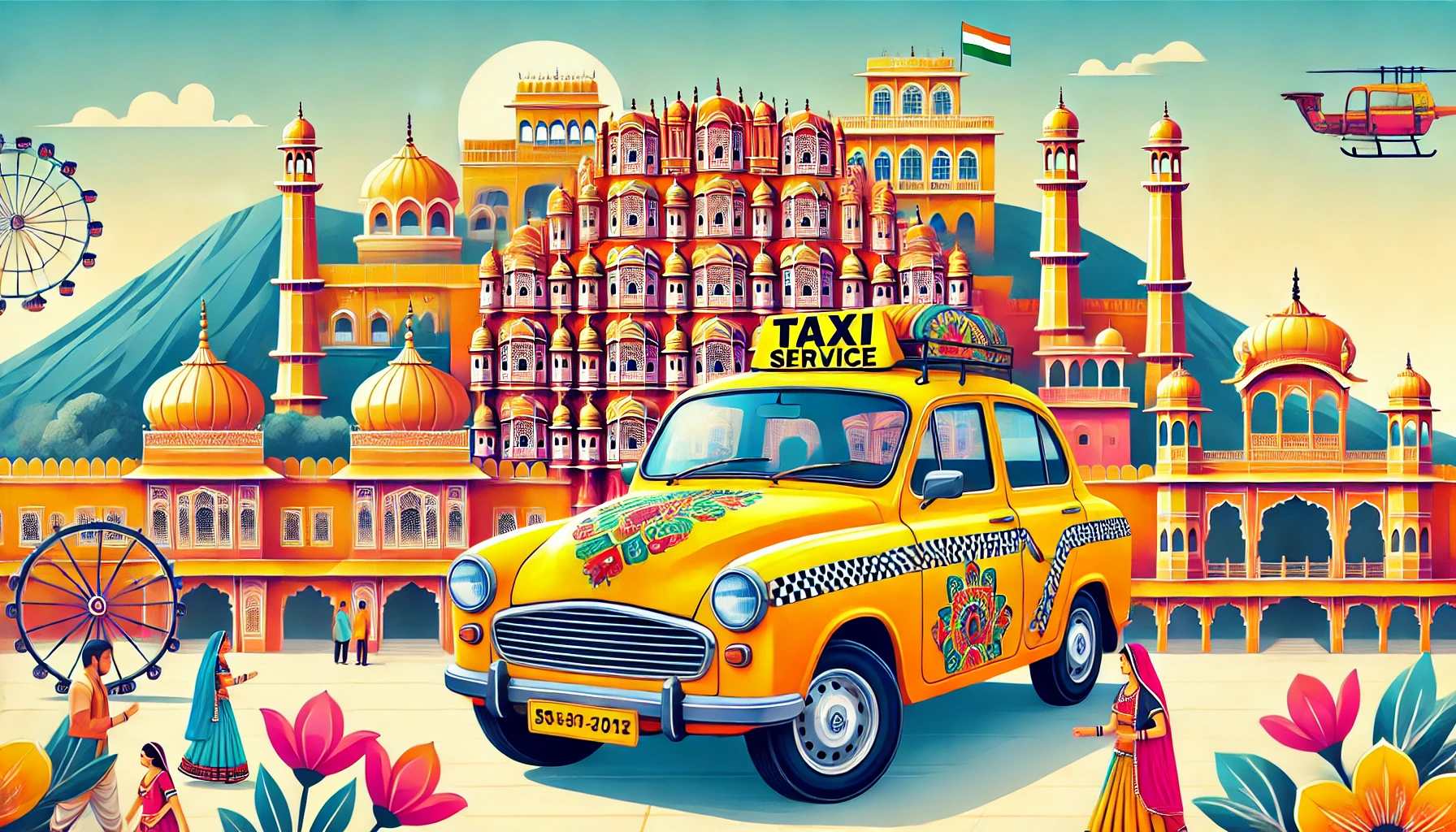 Taxi Service in Jaipur for Sightseeing