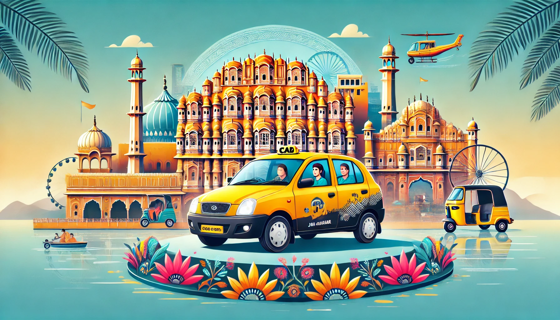 Jaipur sightseeing cab