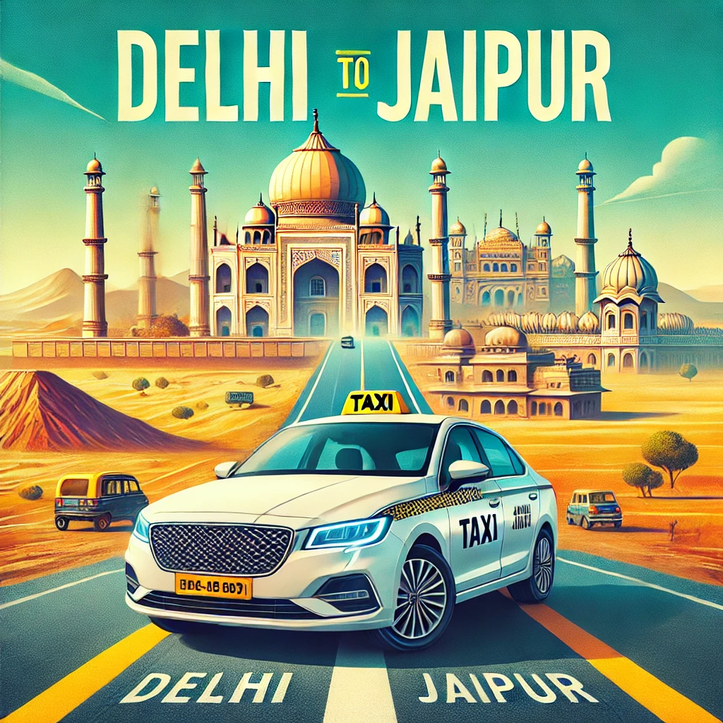 Taxi from Delhi to Jaipur