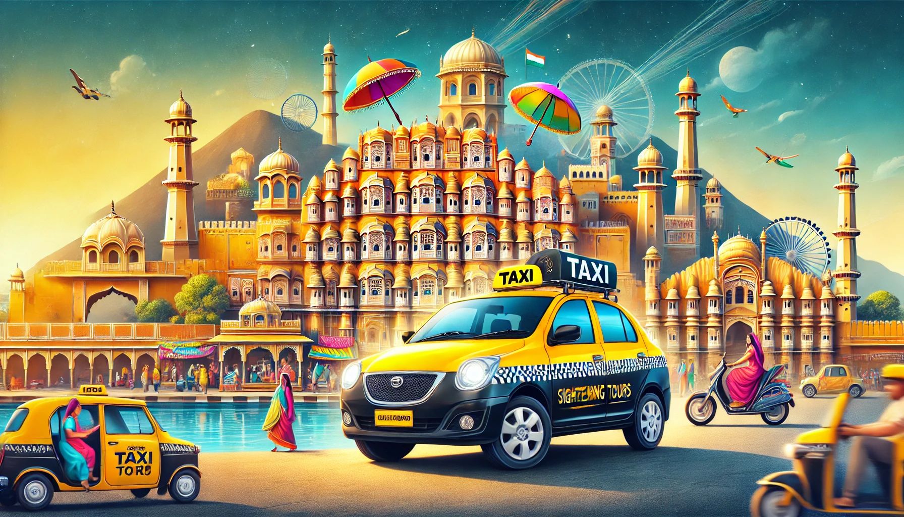 Taxi Service in Jaipur for Sightseeing