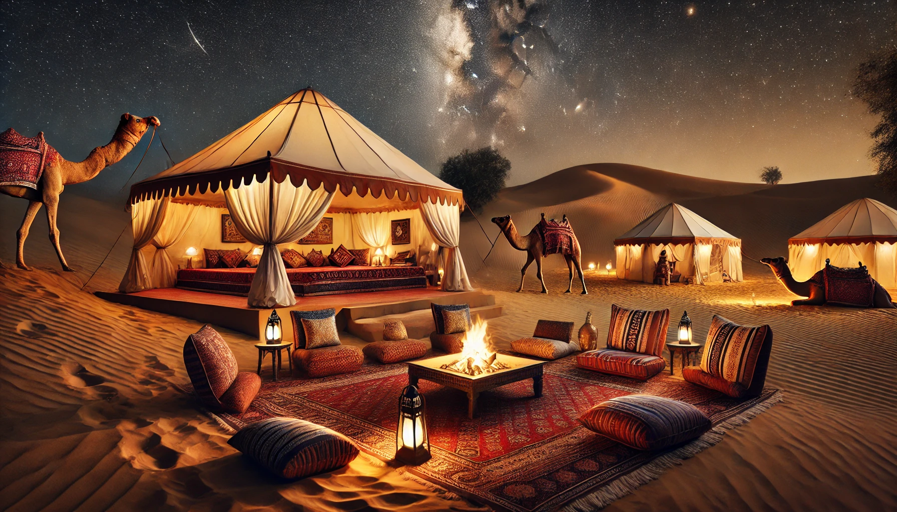 luxury desert camp in Jaisalmer