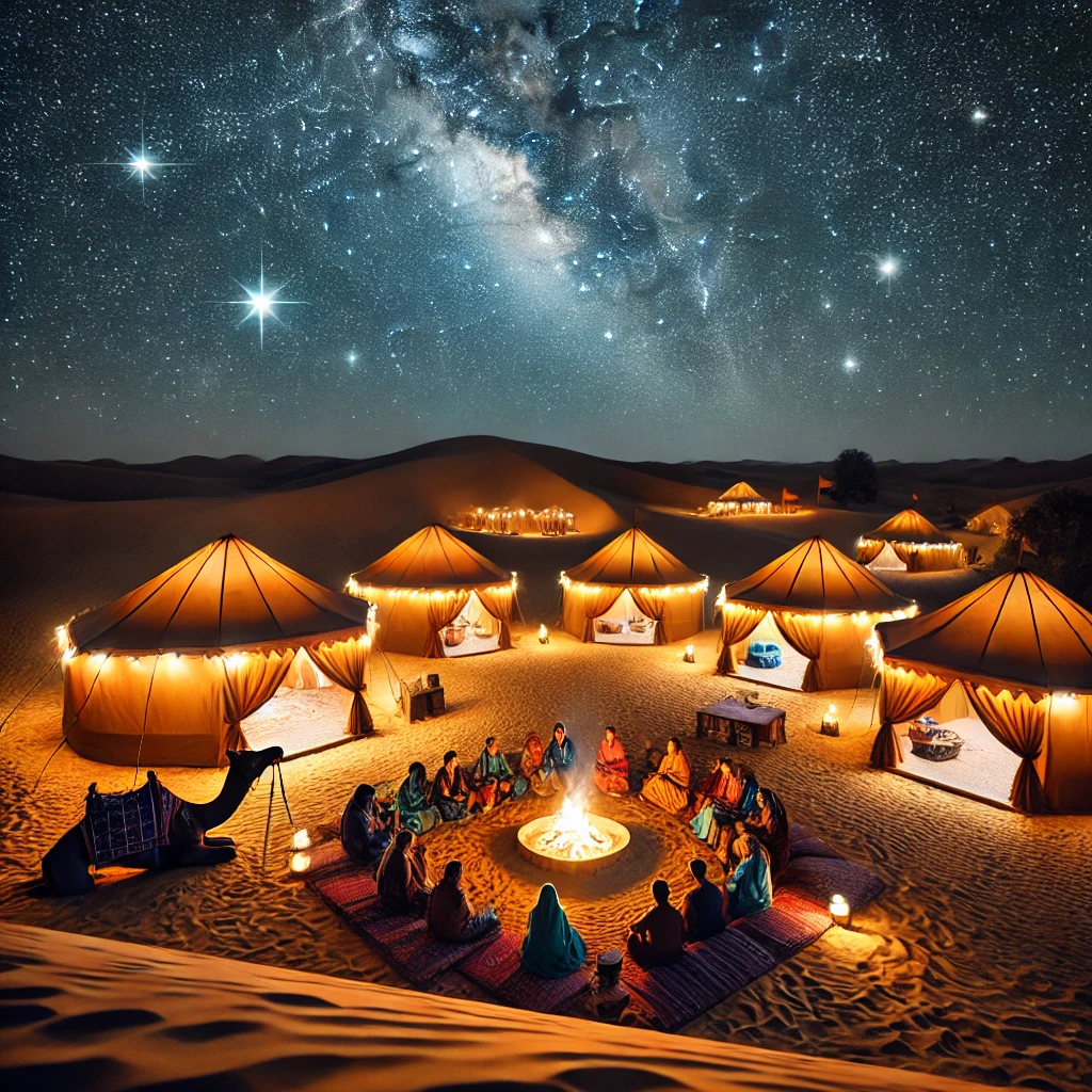 Camping in Desert Jaisalmer