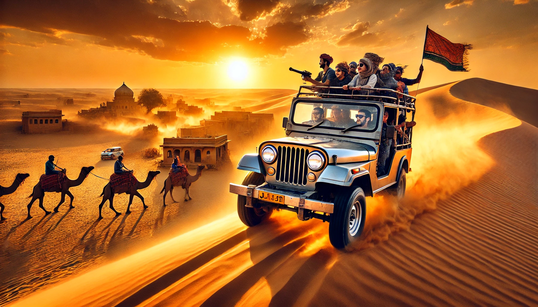 Jeep Safari in Jaisalmer