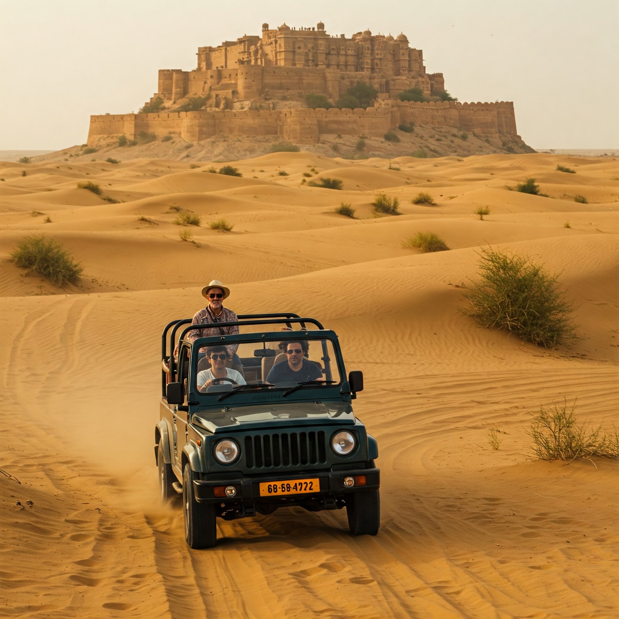 Jeep Safari in Jaisalmer
