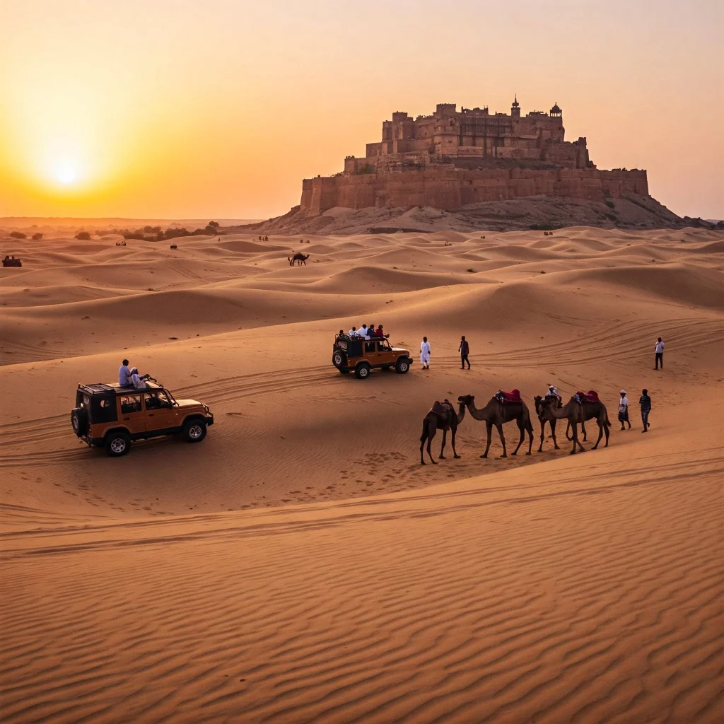 Must-Visit Safari Points in the Thar Desert