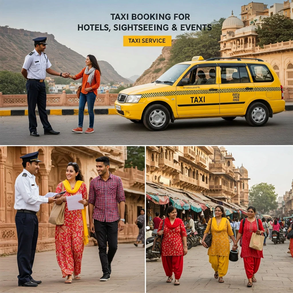 Taxi Booking for Hotels, Sightseeing & Events