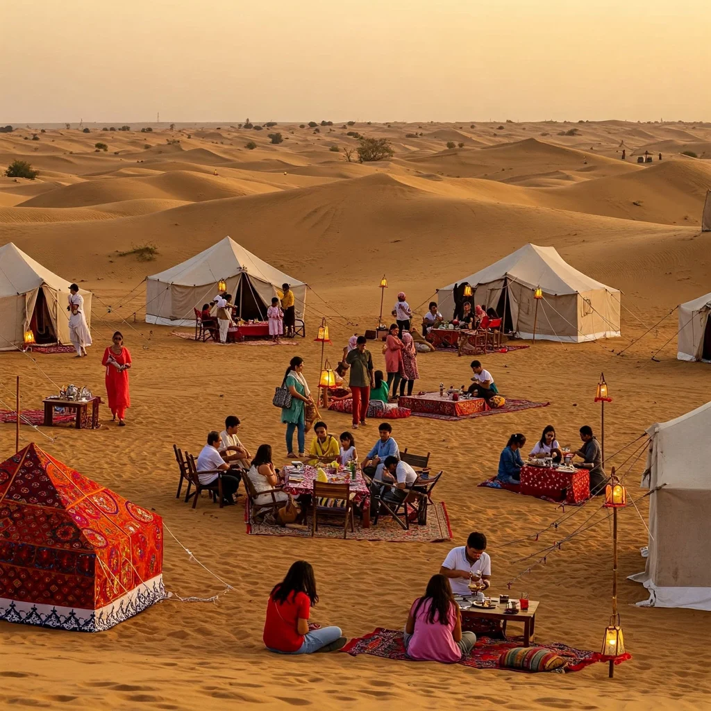 Family-Friendly Desert Camping in Jaisalmer